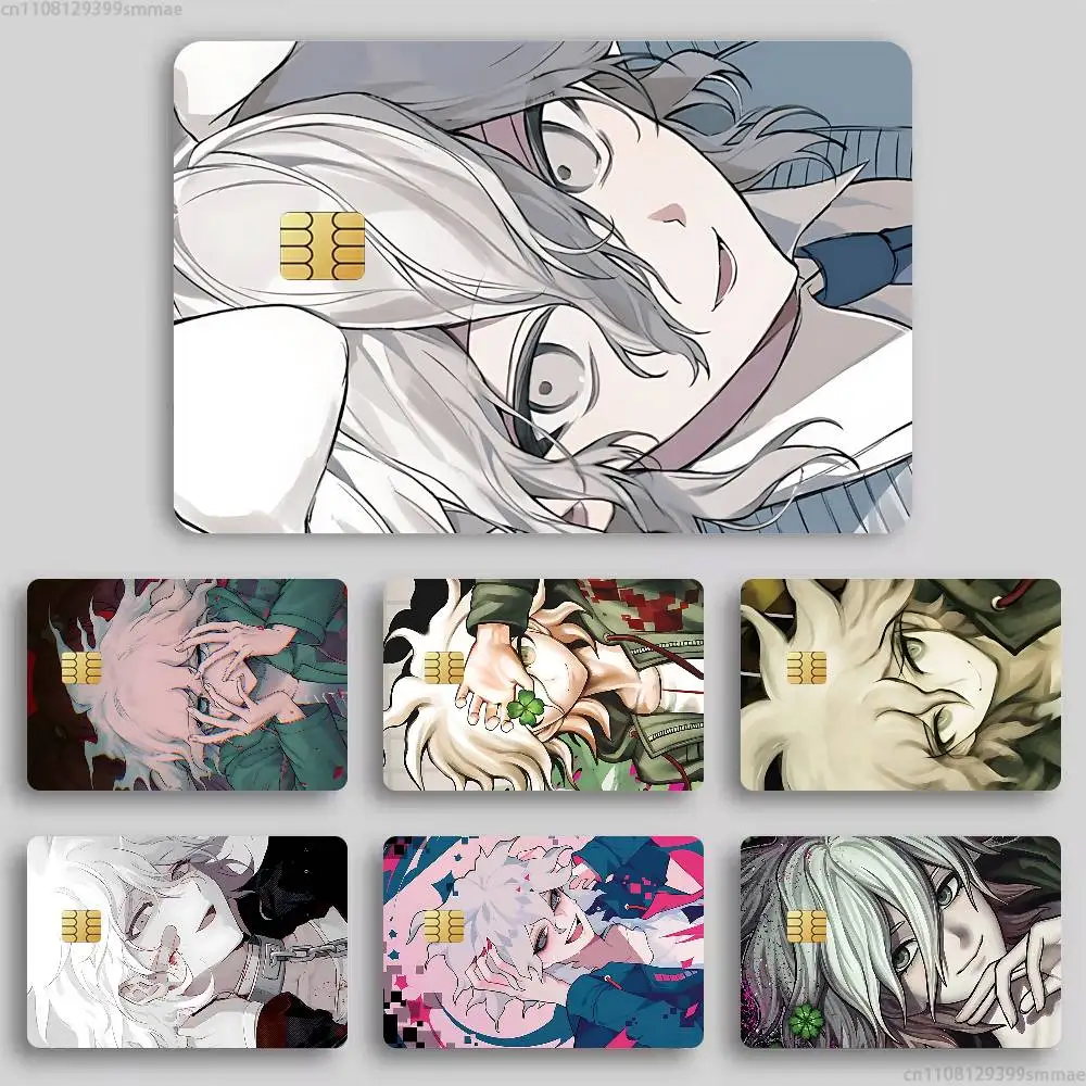 N-Nagito Komaeda  Credit Debit Bank Film Skin Sticker Front Cover