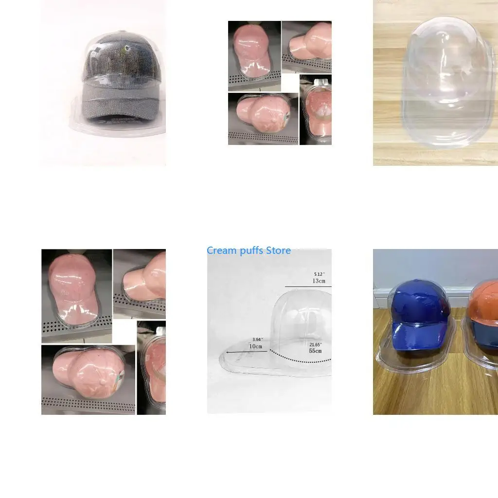 50LE Portable Hat Holders Baseball Caps Storage for Case Hat Protector for Home Stora