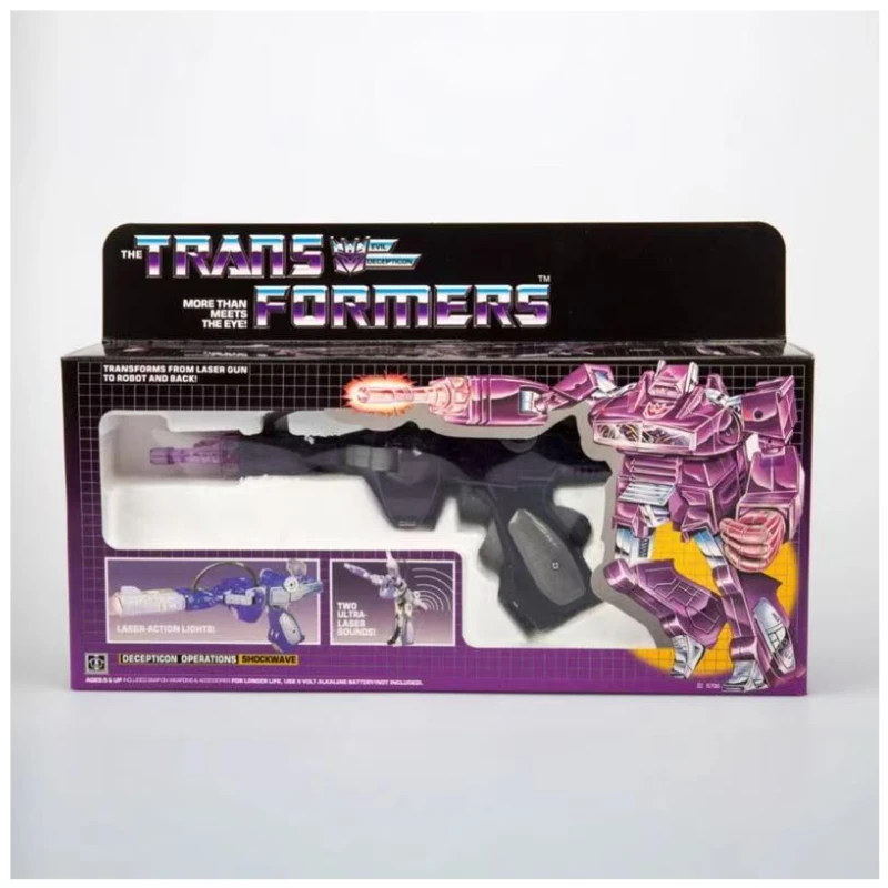 Brand new in original box Transformer G1 Shockwave KO action figures studio decoration Figure Ornaments robot classic toys gift