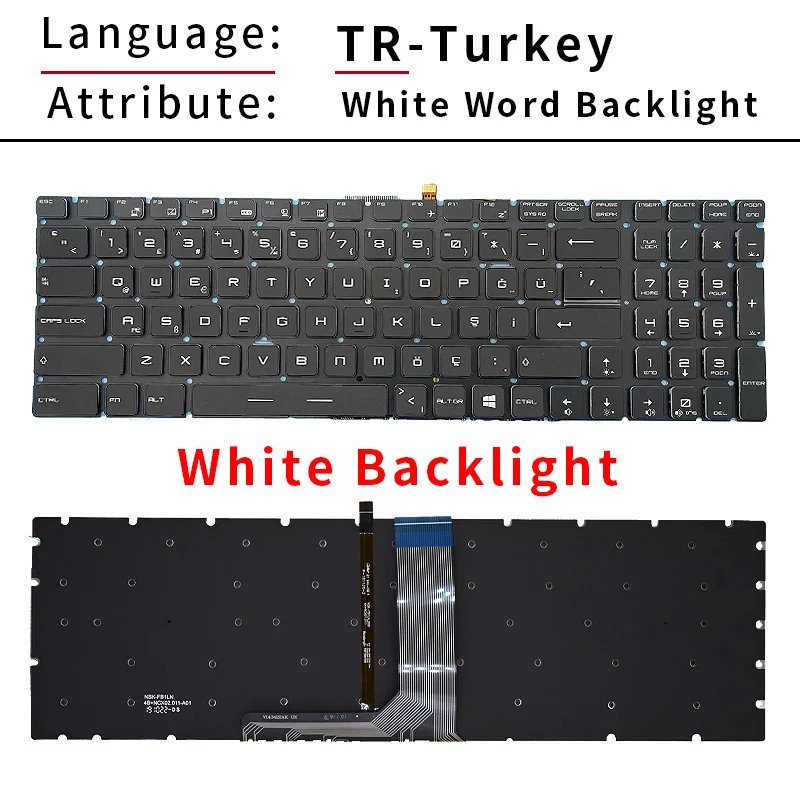 Variant: TR White Backlit