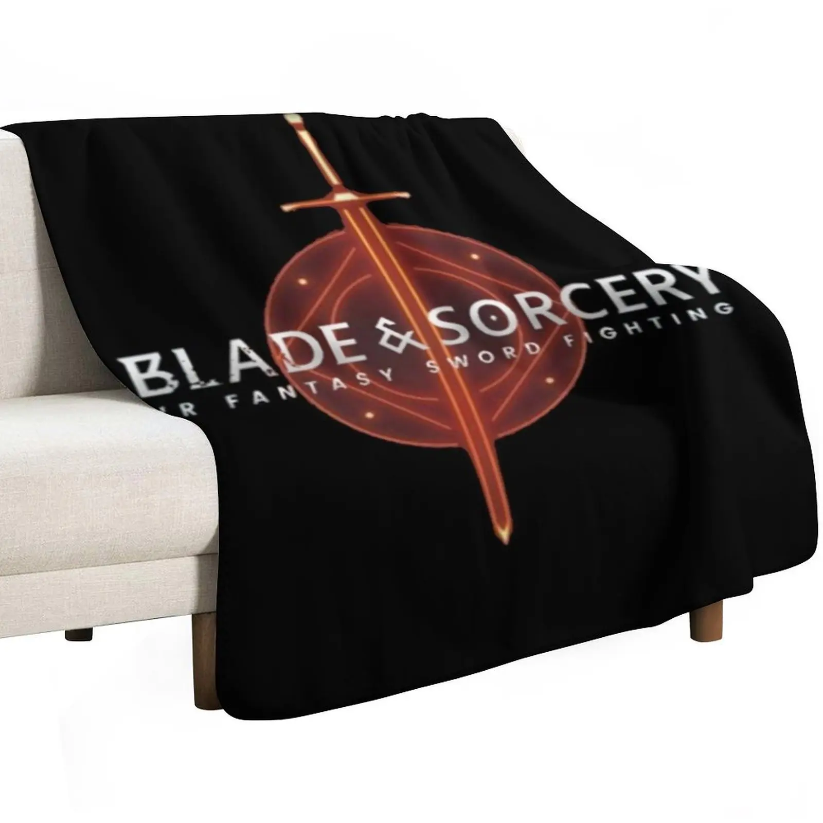 Blade And Sorcery Throw Blanket Softest Luxury Thicken Beautifuls Comforter Decorative Sofas Extra Large Throw Blankets