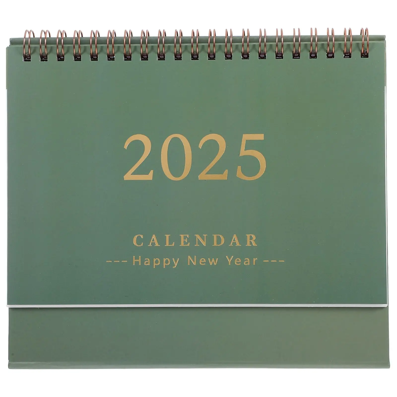 

2024-2025 English Mini Desk Calendar Creative Office Decoration Desktop Calendar Daily Memo Calendar Learning Planner