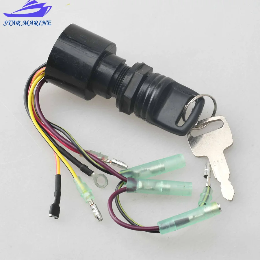 87-17009A2 for Mercury Outboard 9.9HP 15HP 18HP 25HP 30HP 320 380 Boat Ignition Key Switch Hypalon RIB MP41070-2