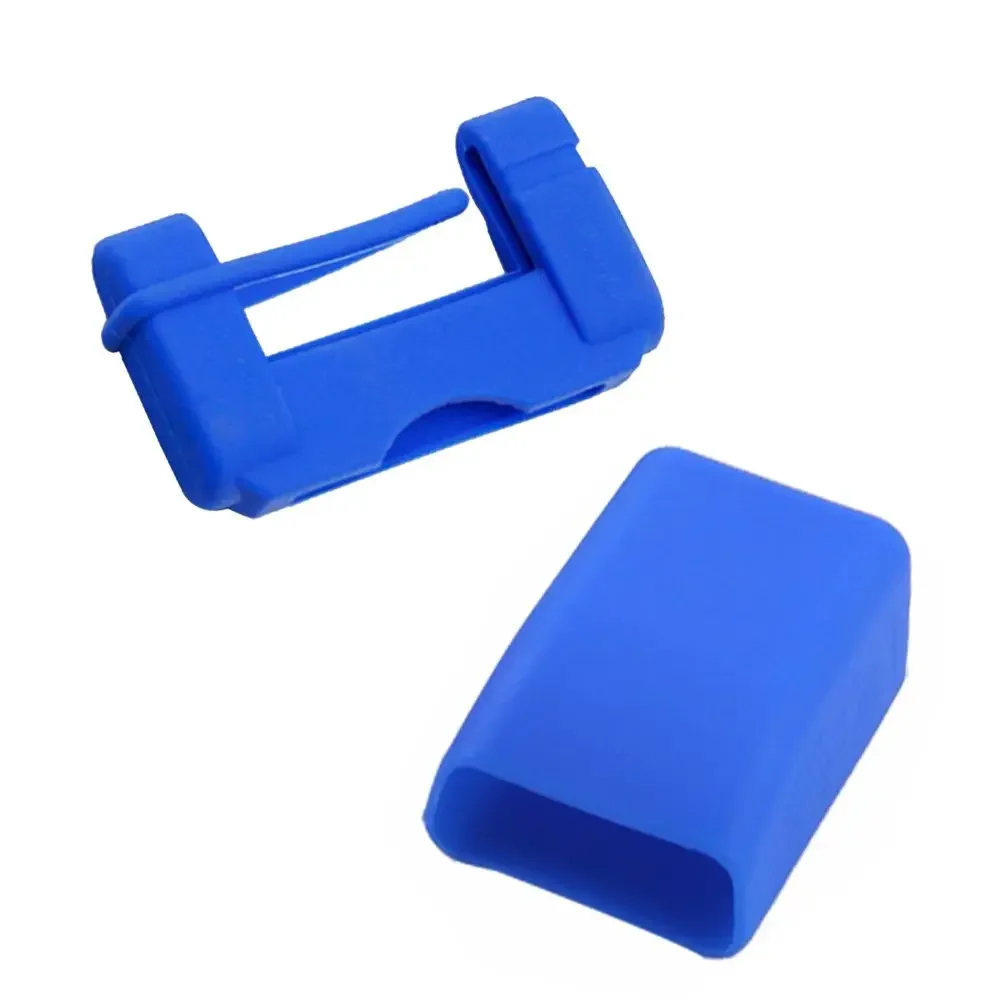 Soft Silica Gel Safety Seat Belt Lock Buckle Plug Protective Cover Anti-Scratch Dust Protection Car Styling Black Red Blue