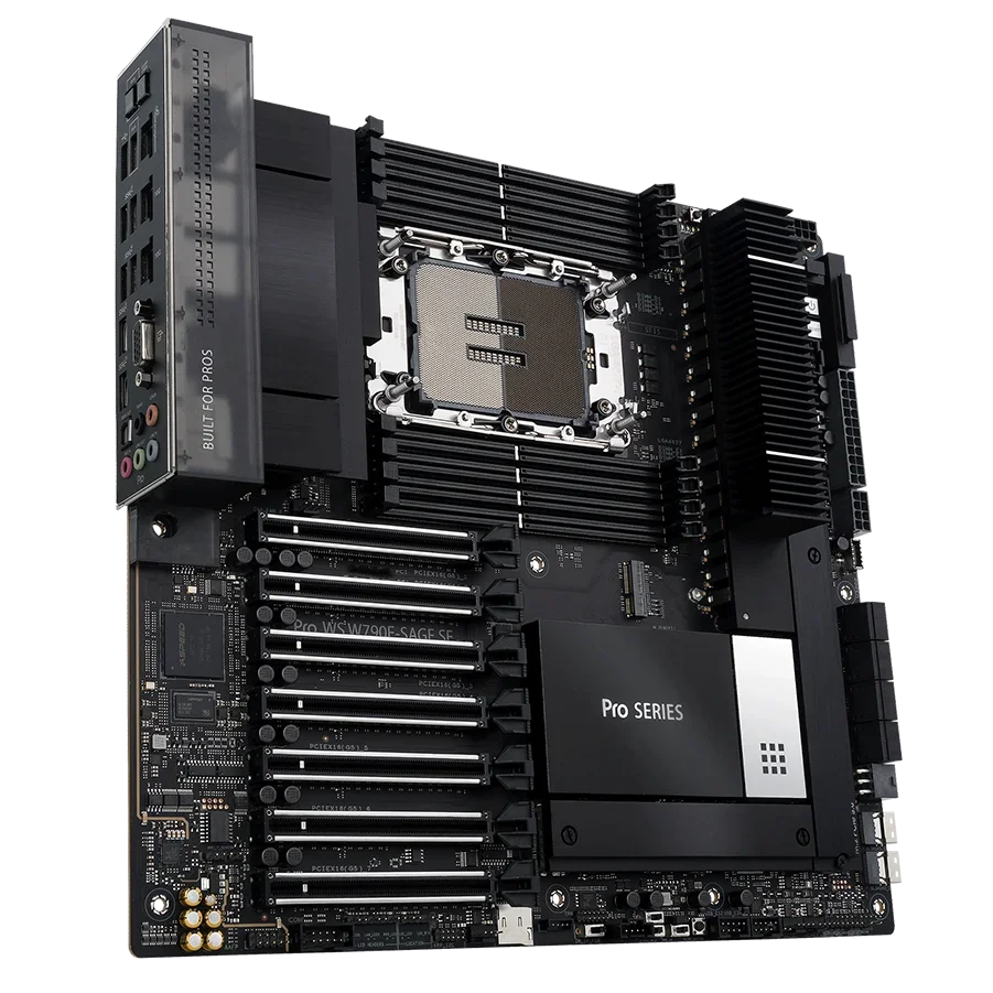 New Original W790 Server Motherboard PRO WS W790E-SAGE SE LGA4677 Xeon W-3400 and W-2400 Series Processors Workstation