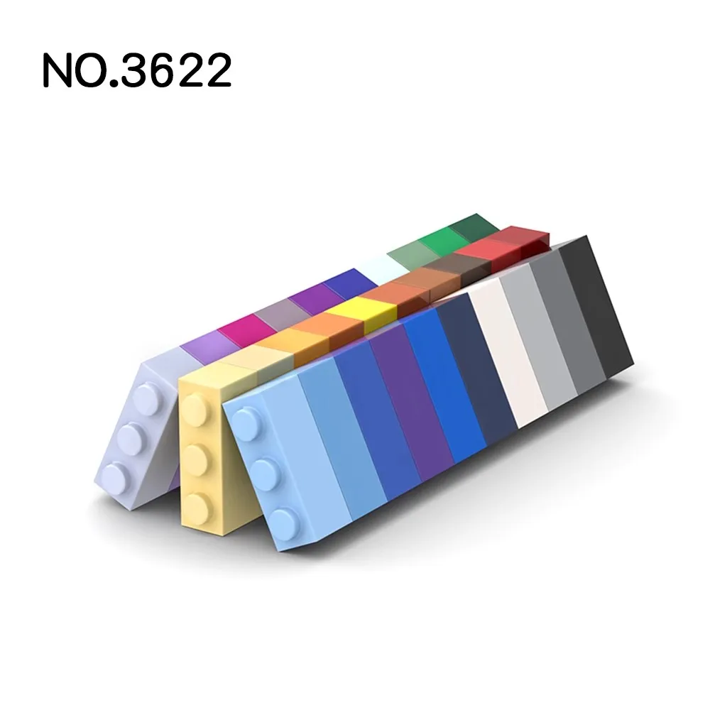 

20Pcs MOC Parts 3622 Brick 1 x 3 Compatible DIY Assmble Building Blocks Particle Kid Puzzle Brain Enlighten Toy Birthday Gift