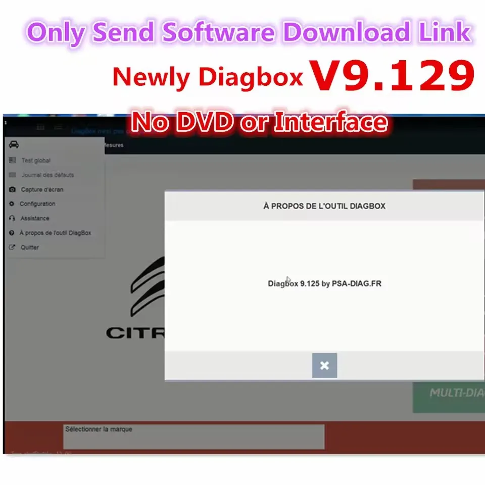 

Diagbox 9.129 For Lexia 3 Scanner Diag box V9.91PP2000 Software for Lexia 3 9.68 FW921815C Diagbox 9.68 for Citroen for Peugeot