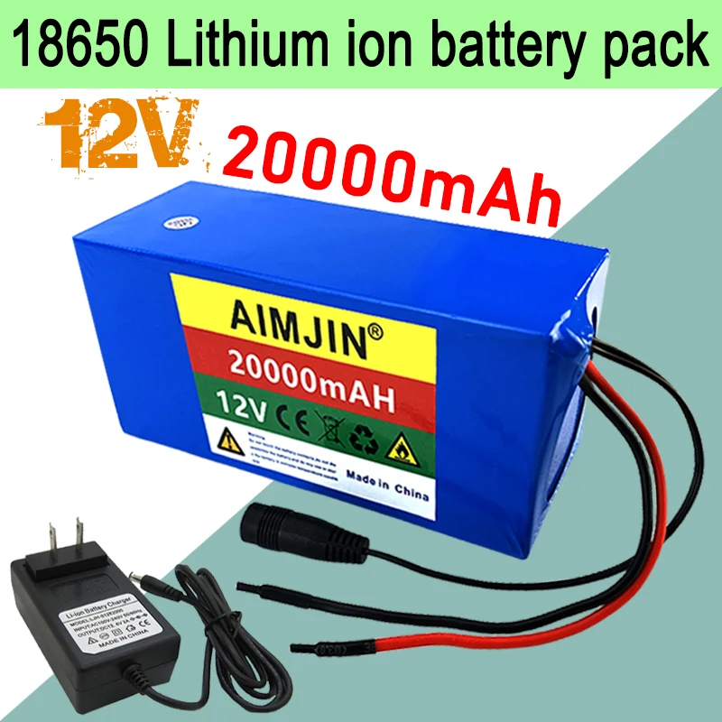 

18650 battery 12V large capacity 12V 20Ah18650 lithium battery protection board 12V 20000mAh capacity