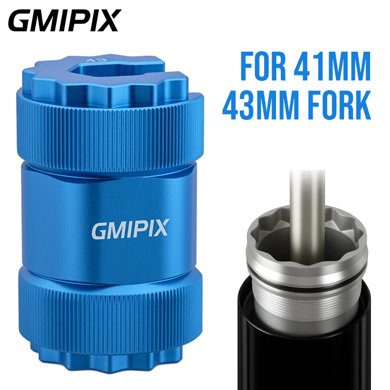 GMIPIX Motorcycle Fork Rod Guide Removal Wrench 41mm/43mm Fork Inner Tube Remover Tool For CBR600RR CBR1000RR Z1000 ZX10R ZX6R