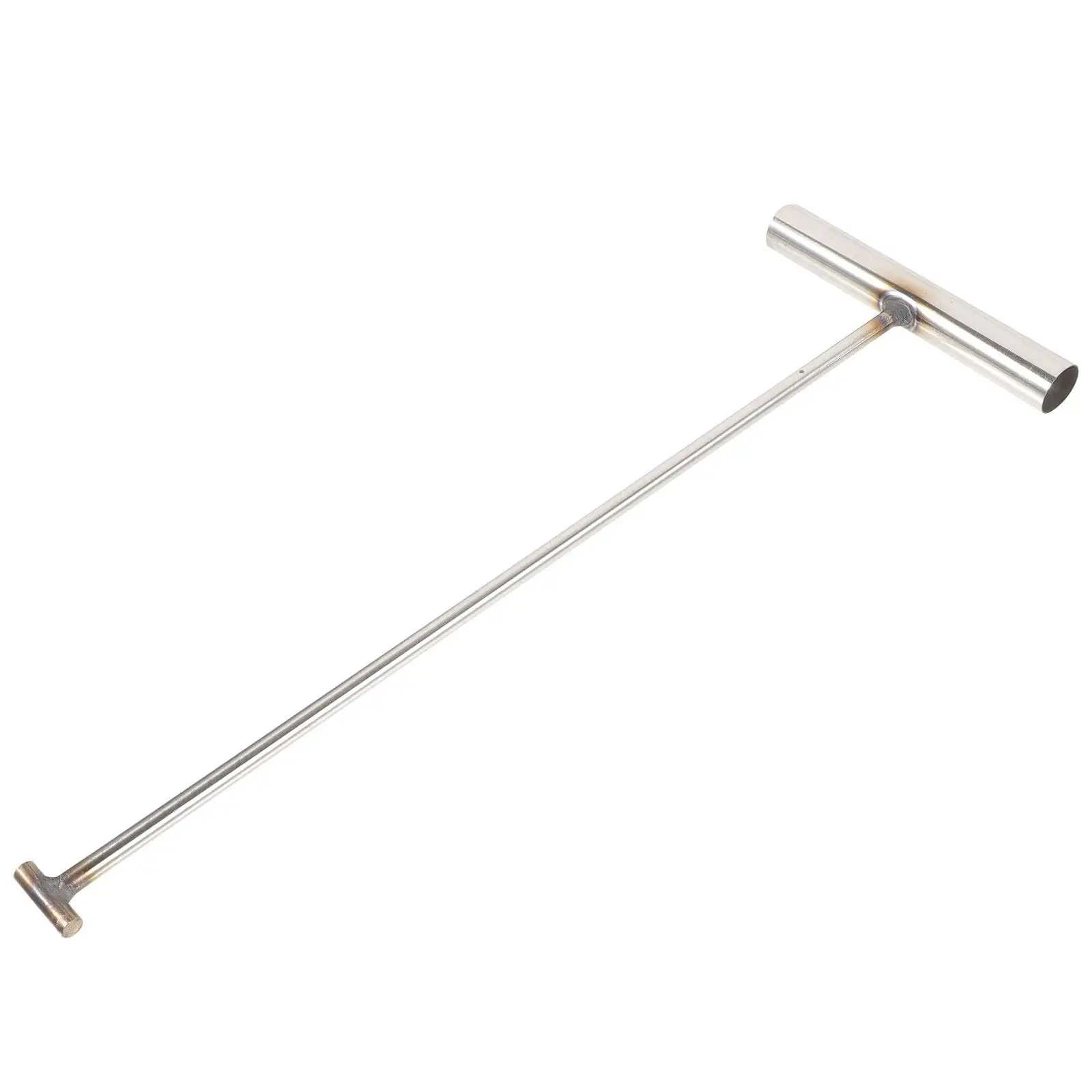 43Cm 8Mm Stainless Steel Heavy Duty Drain Cover Lifter Manhole Lifting Tool Rolling Door Hook Gate Opener For Cover Cleaning