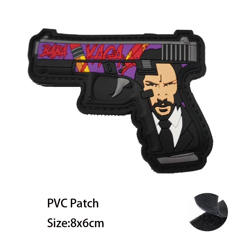 Neue Anime 3d Stickerei Mädchen vorne Armband Top Kätzchen Flügel Abzeichen kostenlos Rucksack Klett ring Patch benutzer definierte Patch