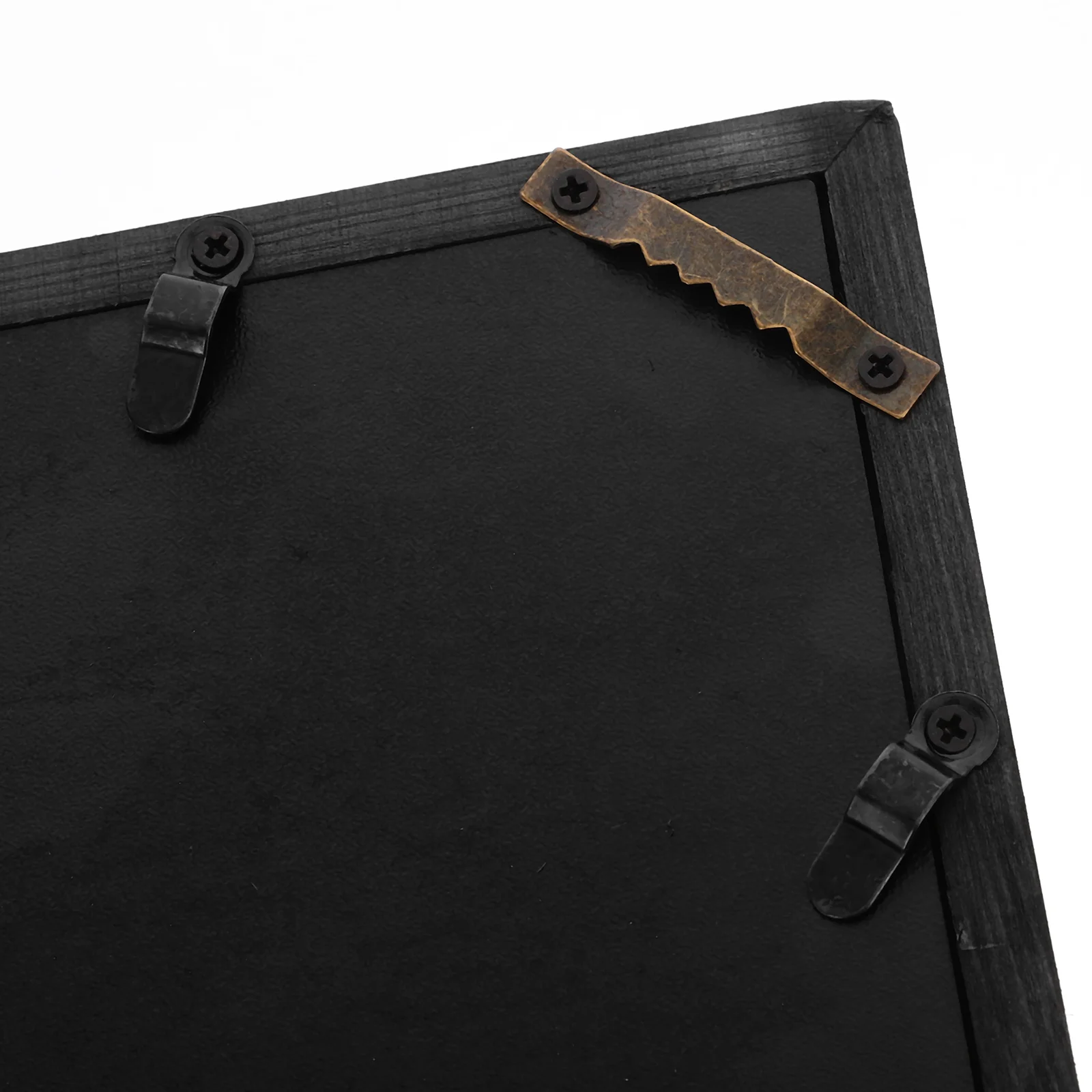 

Wooden Flag Storage Box Triangle Design Protective Cover Included Black Color Wall Decor Flag Display Case For Home Use