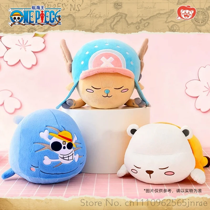 Toei Animation One Piece Tony Tony Chopper Plush Pillow Lying Stuffed Soft Doll Anime Peripheral For Home Decor Collection