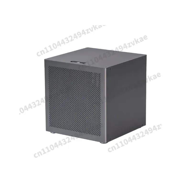 Auriga 6 Disk NAS Chassis 2mm Anodized Aluminum MATX ATX PSU Black Flying Bull UNRAID Synology DIY Storage Case