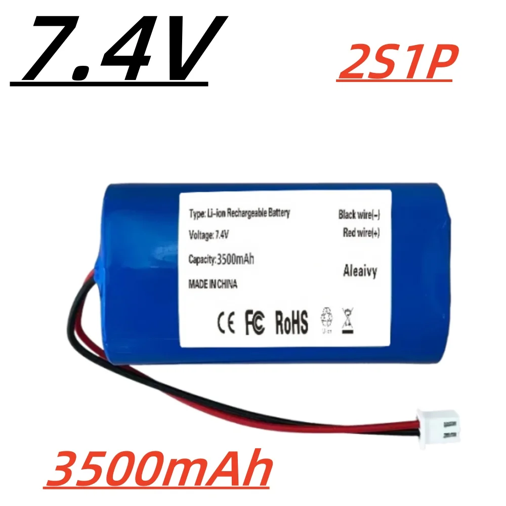 

3500mAh 7.4V18650 2S1P built-inBMS rechargeable lithium-ion battery pack for electric toy battery/Bluetooth Speaker replacement