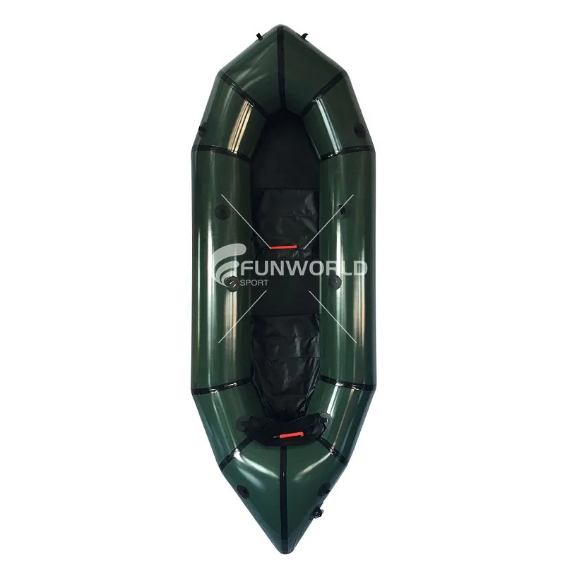 FUNWORLD Lightweight Inflatable TPU Frontier River Rafting Boat Audac Frontier Pack Raft Packraft