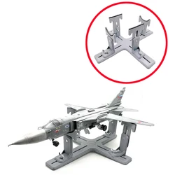 Model Airplane Support Stand DIY Assembled Coloring Rack for 1/72 48 Scale Aircraft Rotating Base Spray Painting Bracket