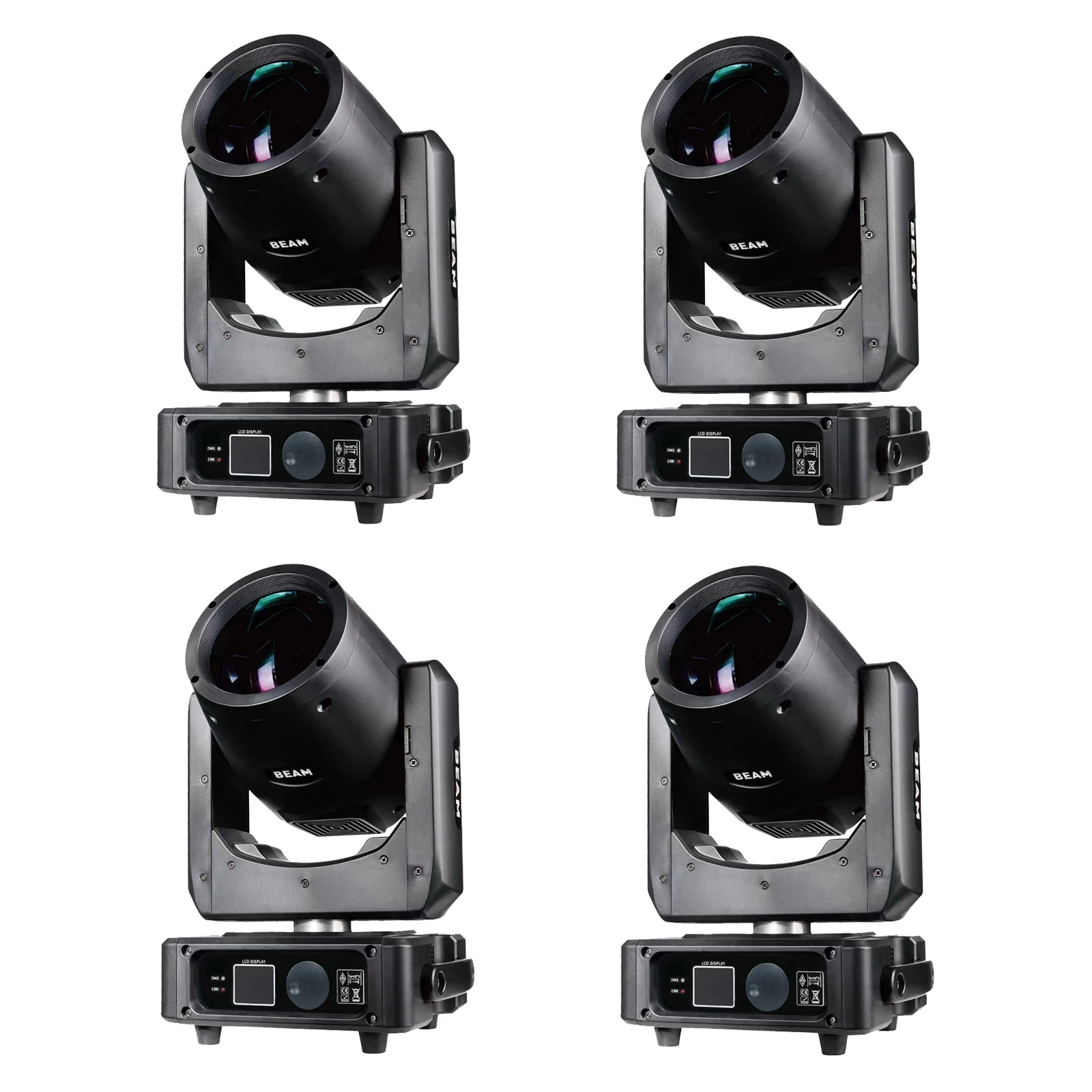 

4LIGHT 250W Bulbs 8r Beam Moving Head Light Sharpy MINI Stage Decoration ForDMX512 Show Wedding Party Music Festival djlighting
