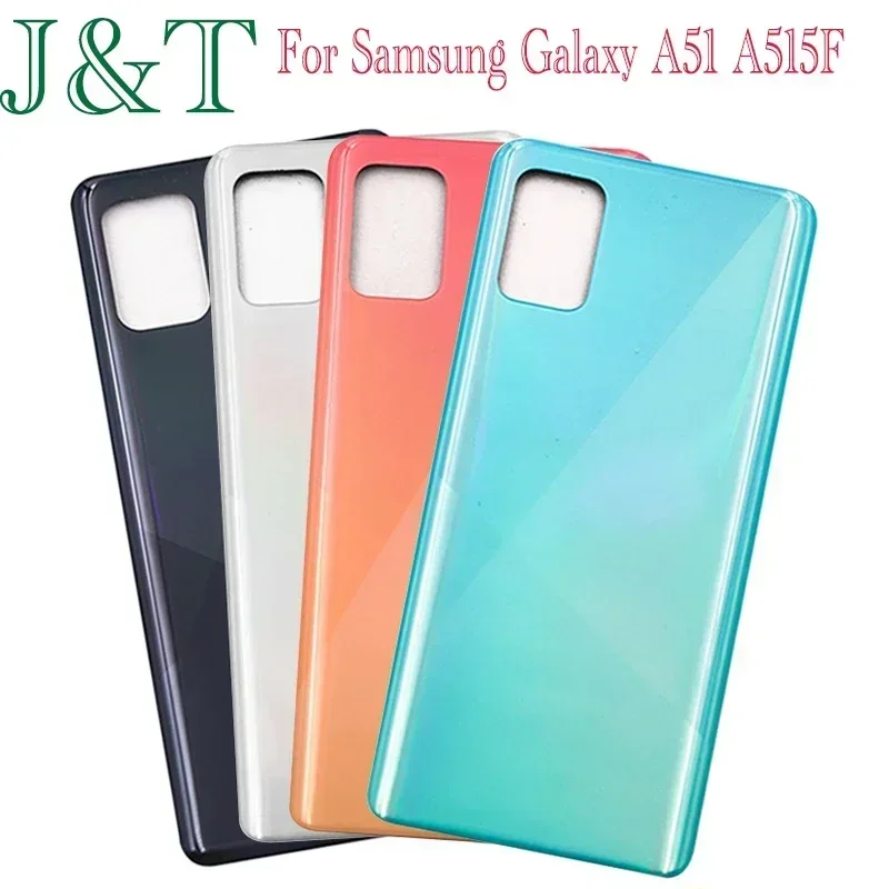 For Samsung Galaxy A51 A515F Back Battery Cover Door Rear Housing Case Replacement Parts For Samsung A515F Battery Cover