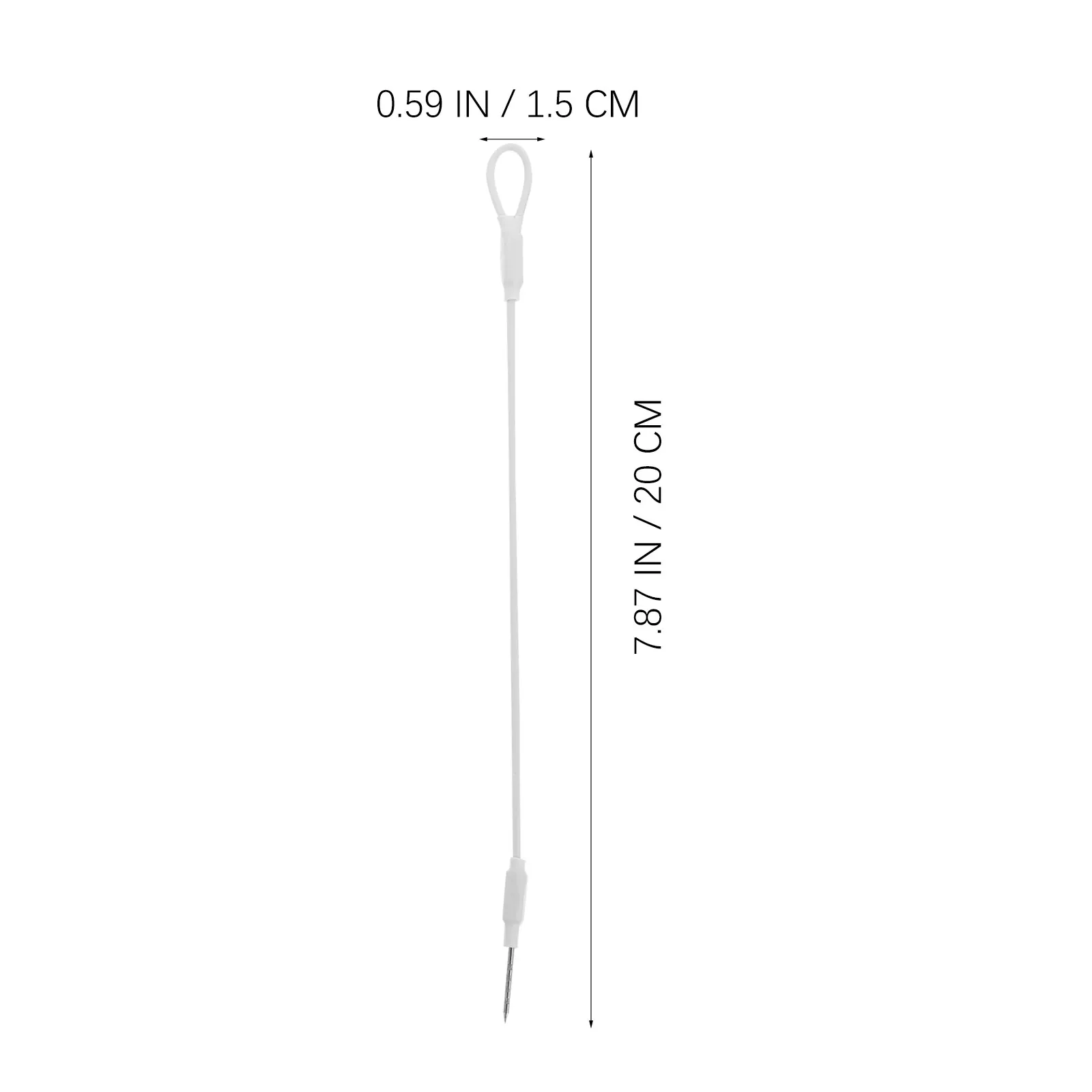 100Pcs Security Wire Lanyards Anti-Theft Clothing Lanyards for Supermarket Loop Lanyard Compatible with