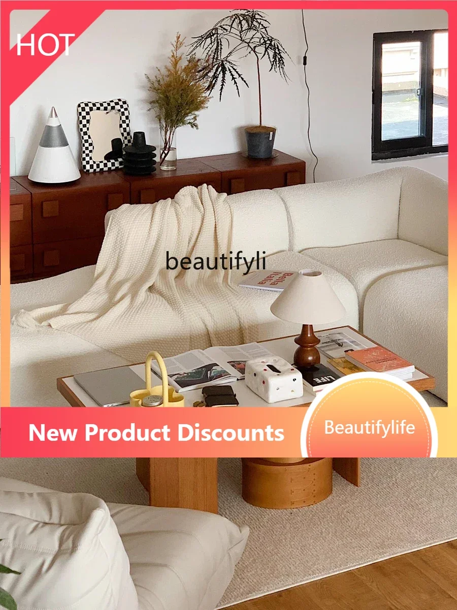 

X0 Simple Japanese log style coffee table medieval small apartment living room low table solid wood tatami tea table rectangular
