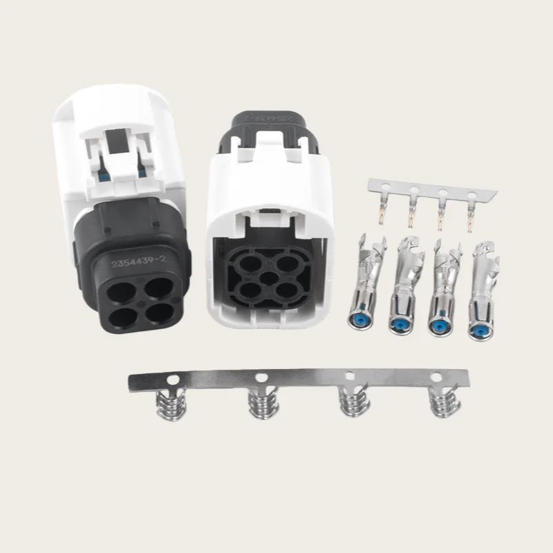 Tyco MINI FAKRA waterproof female 4-hole 2354439-2 automobile connector