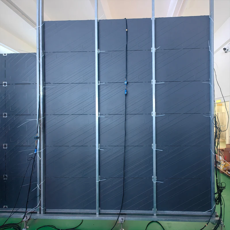 Display LED GOB HD P1.25 - Pannello video wall digitale a colori per interni, schermo continuo ad alta definizione per uso commerciale/evento