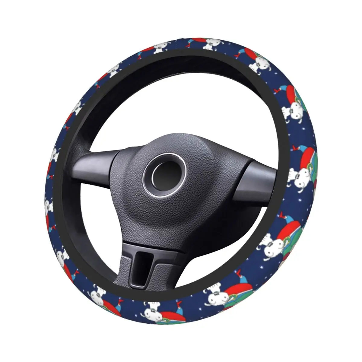 37-38cm Auto Car Steering Wheel Cover Crayons Shin-chans Anti Slip Universal 15 inch Steering Wheel Protector for SUV view 3