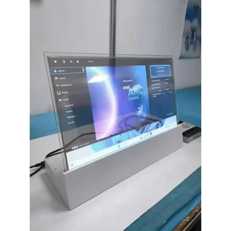 55 Inch OLED Transparent Touch Screen 55 Inch for Elevator Retail Store Shopping Mall Wayfinding Education Displaying