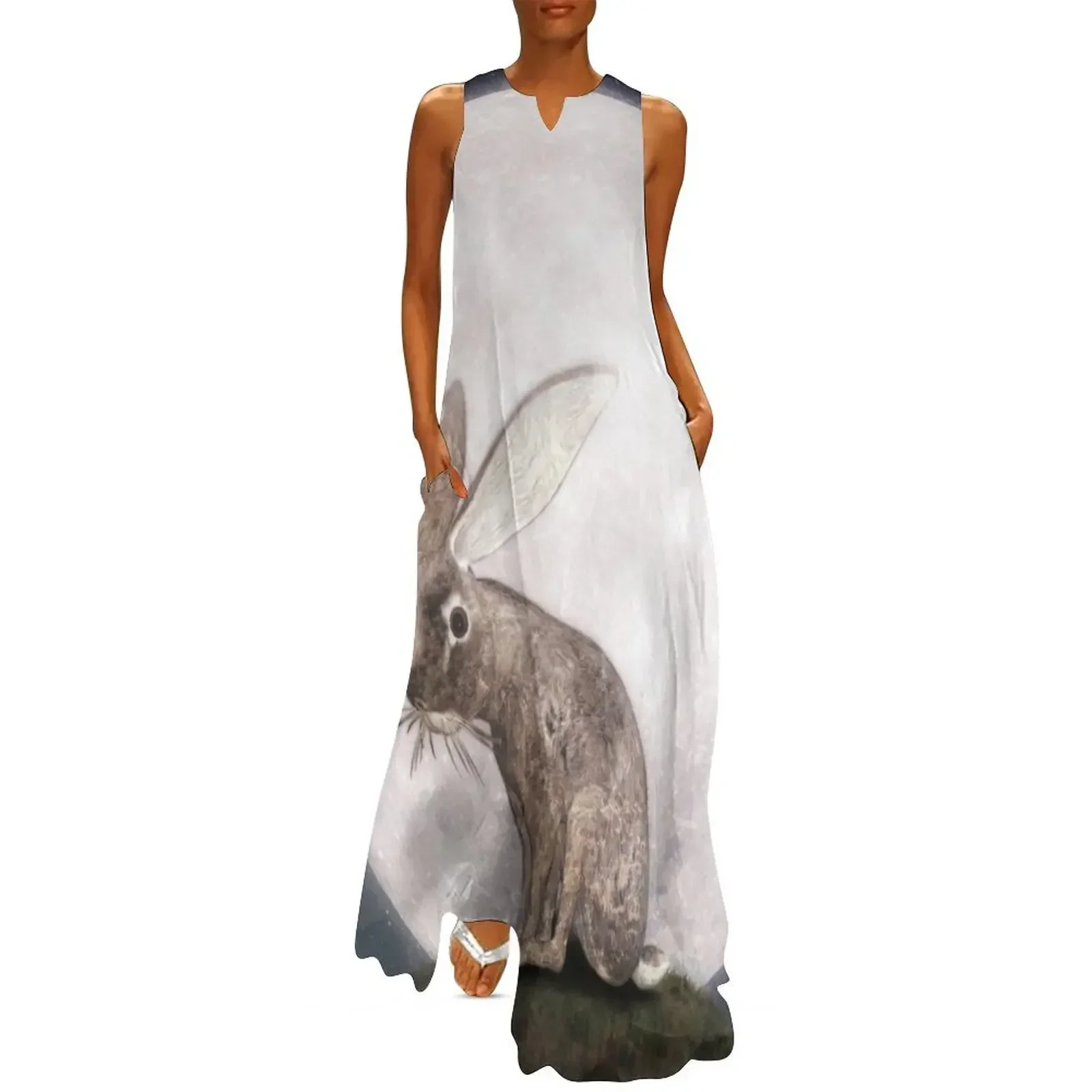

Night Rabbit Long Dress cute dress summer dress women 2025 Bride dresses birthday for women luxury 2025