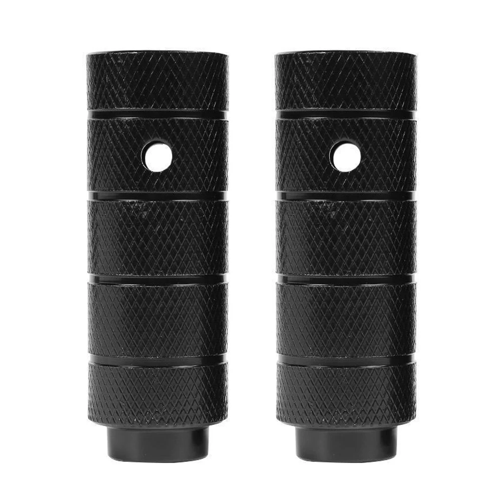 Bicycle Spare Parts Bike Peg Bike Peg Stylish 110x38MM 1pair Anti-skid Black Heavy Weight-bearing High Quality