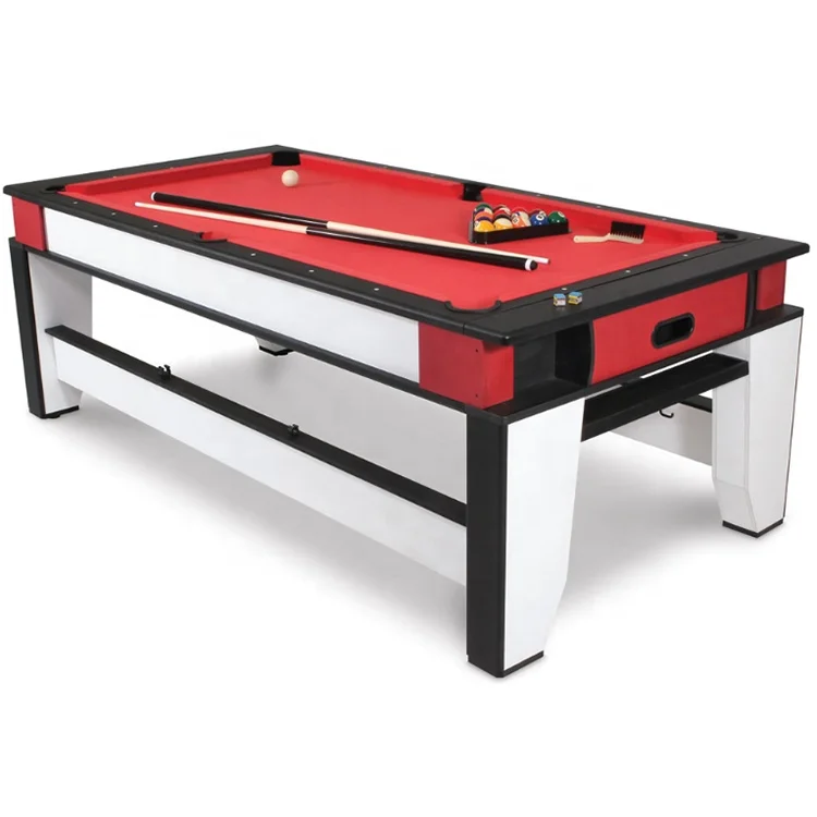 

Cheap 6ft 7ft 2 in 1 multi-function game table billiard pool tables and air hockey table