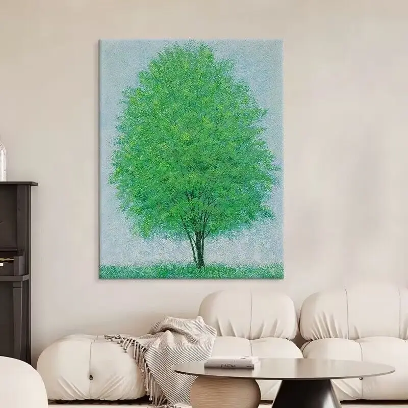 Abstract Painting Of Forest Tree Scenery Living Room Hanging Painting Living Room Decoration Painting Corridor Sofa Background