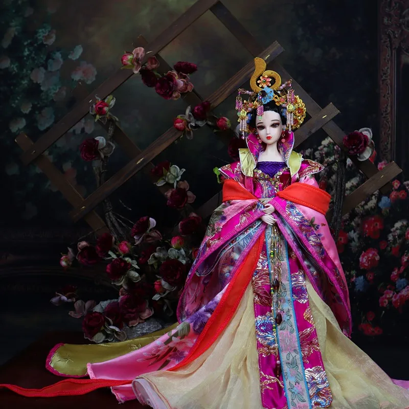 

2026 New Creative Original Costume Doll Tang Dynasty Handmade Multi Joint Chinese Style Princess Doll For Children's Gift LI927