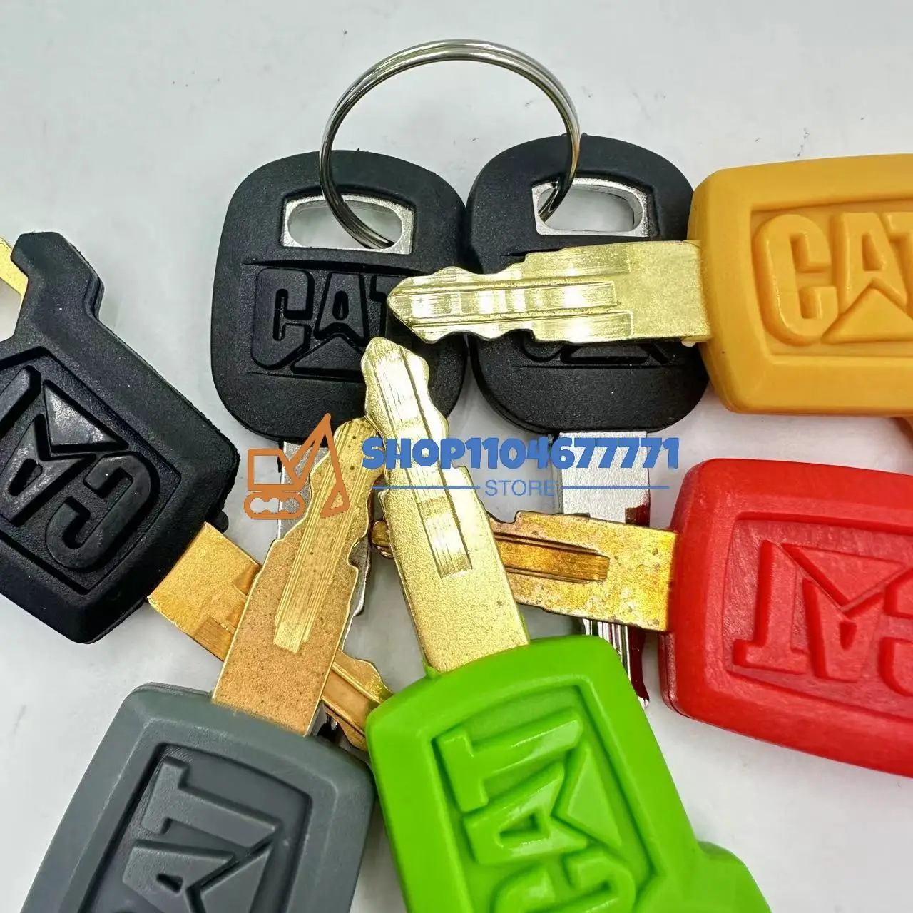 55 Pieces 5P8500 Excavator Key for Caterpilla E307 320 336 E330 E305.5 E307 E313 E320D2GC New Start Ignition Keys