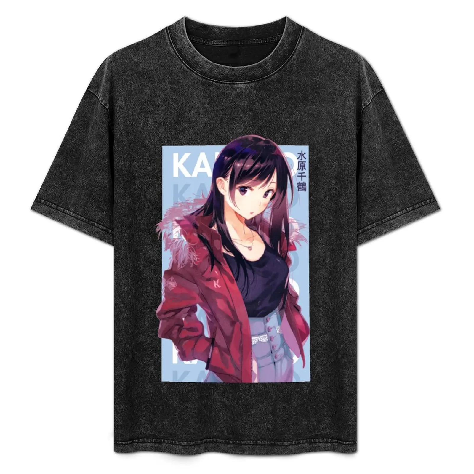 Chizuru Ichinose/Mizuhara T-Shirt vintage blacks customs clothes for men