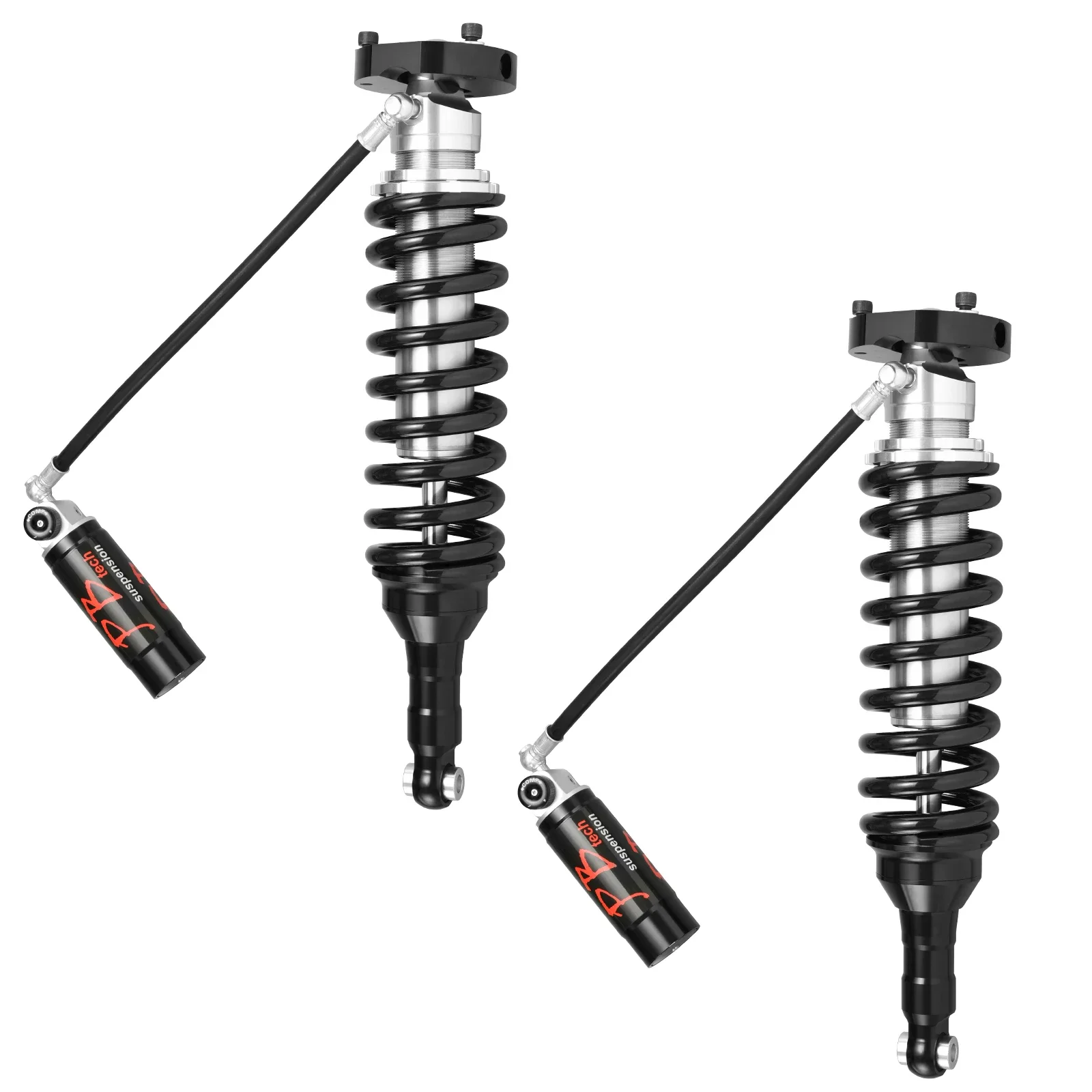 2.5 Inch Front Coilover Shock Absorber Kit for Toyota LC150 FJ Cruiser 4Runner 2010+ 0-3 Inch Lift Adjustable