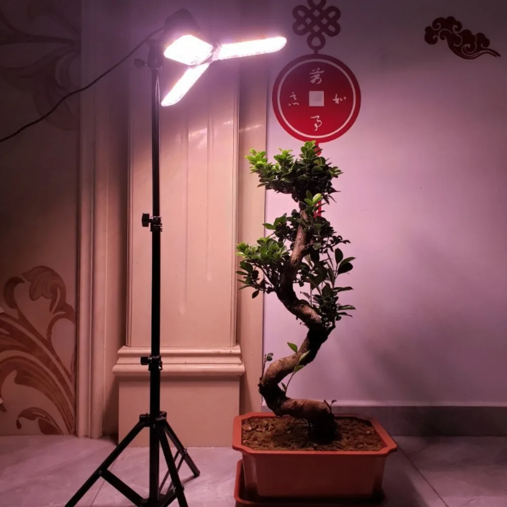 전구 스탠드 2M, E27 AC 소켓과 우산형 램프 홀더, 식물 조명 스탠드, 사진 비디오 스튜디오용 사진 조명 마운트