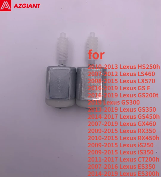 Car Door Lock Motor for Lexus HS250h LS460 LX570 GS F GS200t GS300/350 GS450h GX460 RX350 RX450h iS250/350 CT200h ES350 ES300h