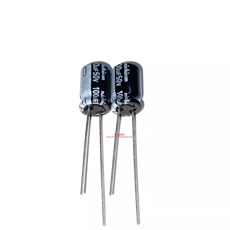 10-100PCS 100UF 50V Nijikang 50V100UF 8X11.5 HE series high-frequency long-life electrolytic capacitor