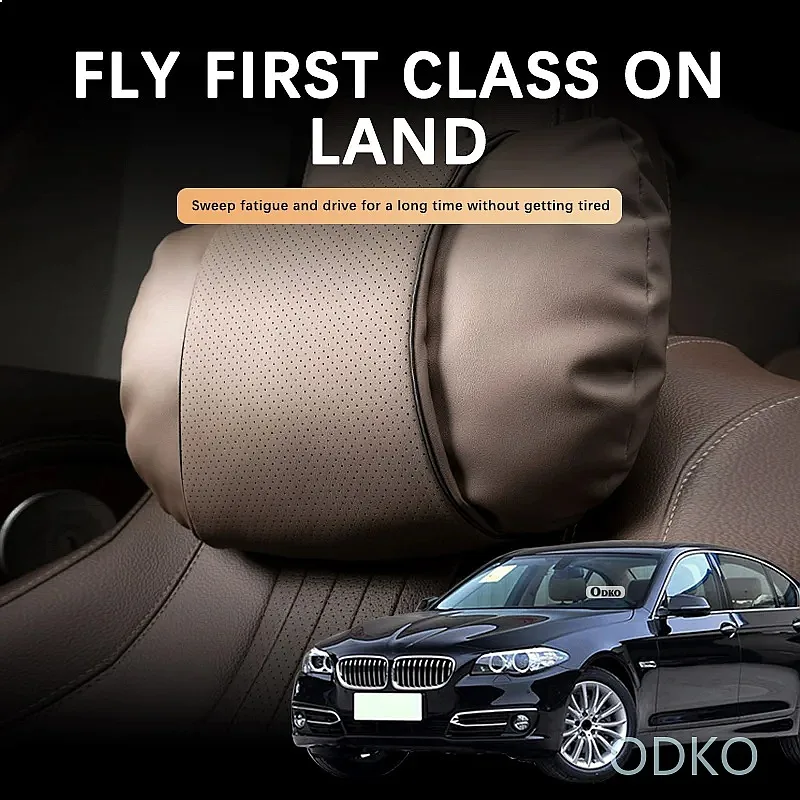 NEW Top Quality Car Headrest Comfortable Anti-fatigue Soft Car Neck Support Pillow For BMW 5 Series 2014 G30 G31 F10 F11 F18