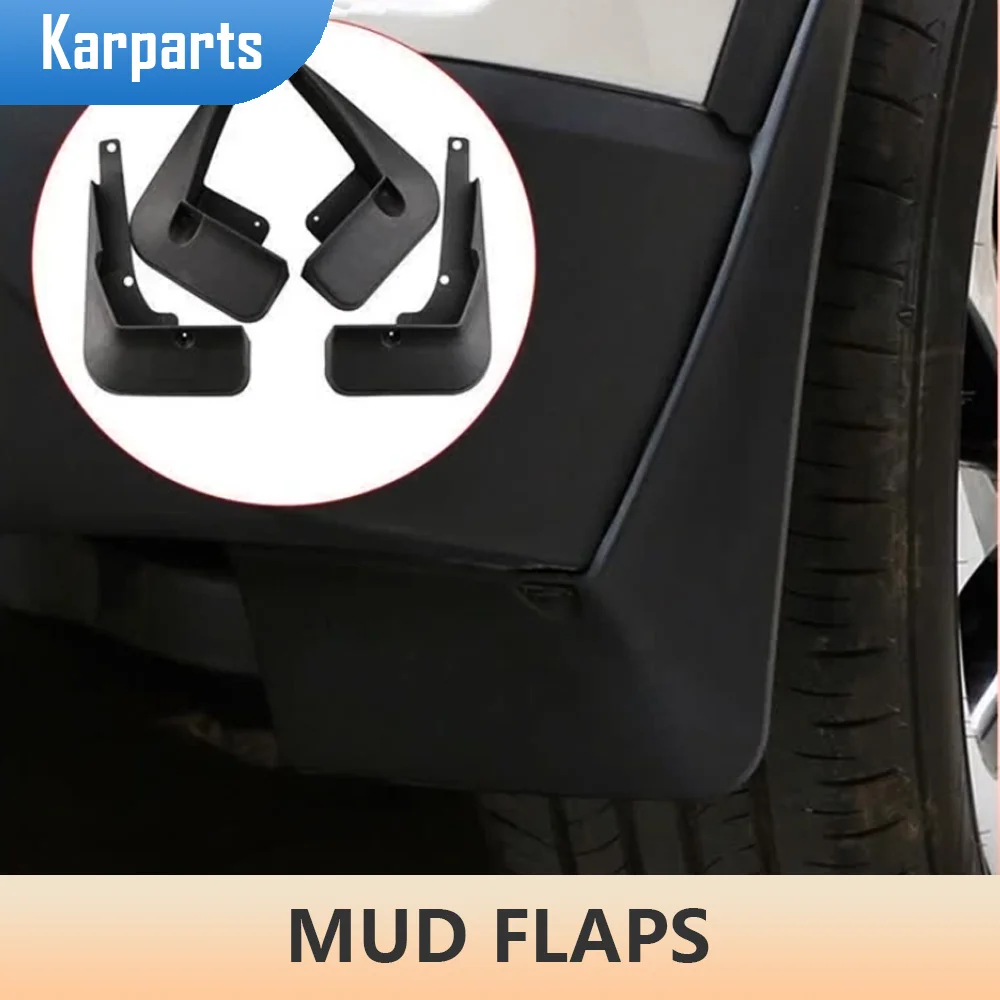 

4PCs Car Mud Flaps for Toyota CHR C-HR 2016 2017 2018 2019 2020 Front Rear Fender Mudguards Mudflaps Splash Guards Accessories