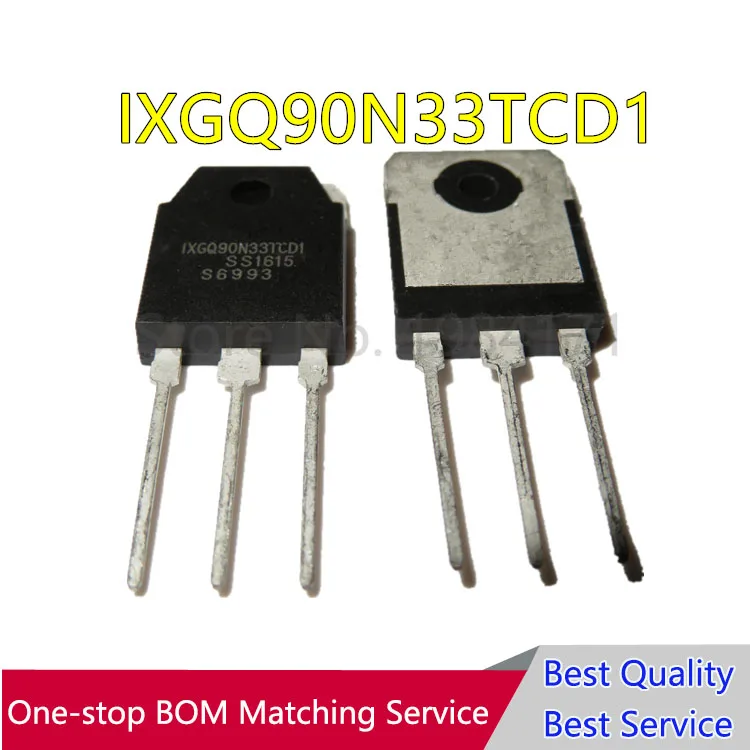 5PCS IXGQ90N33TCD1 IXGQ90N33 90N33 TO-3P 330V 90A 200W Original In Stock Trench Gate, High Speed, IGBTs IC NEW