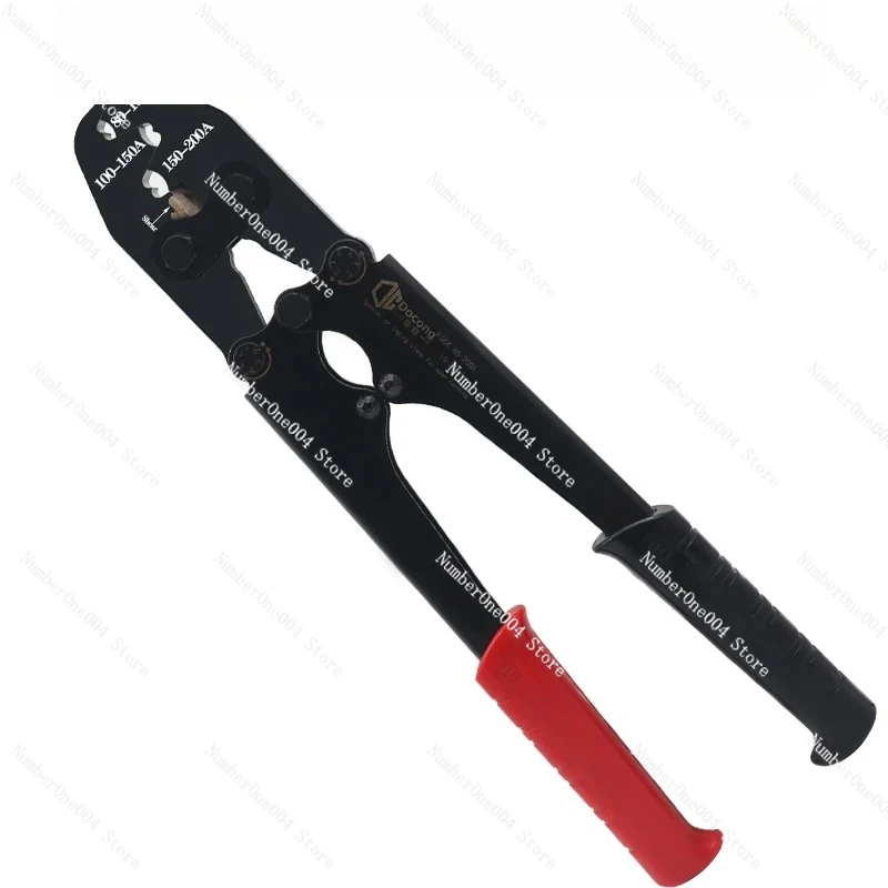 

Клещи для опрессовки медных наконечников OTSC (холодный пресс), 5-500А, для электромобилей, с открытым концом, для обжима медных клемм