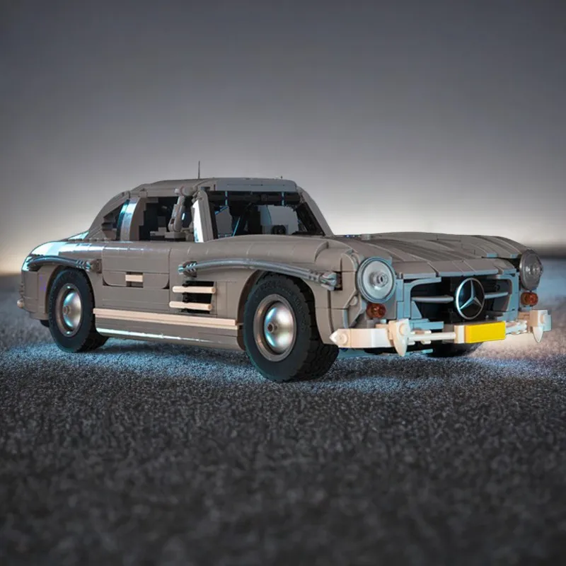 

1452PCS Creative MOC Speed Champion Mercedesaaq-Benzsq 300SL "Gullwing" Coupé (1955) DIY Building Blocks Toy for Kids Gift