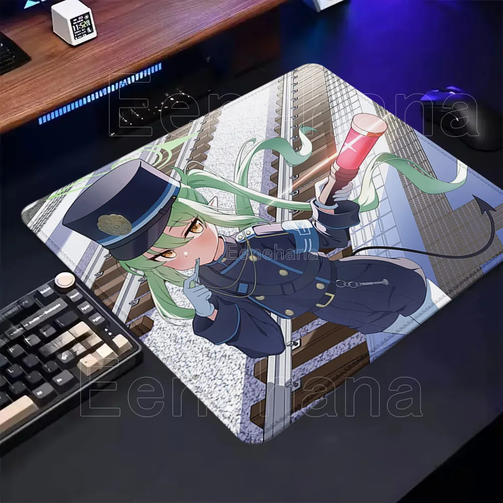 Sorasaki Hina Blue Archive small size Mousepad Ryuuge Kisaki PC Gaming HD printing Anime girl Mouse Pad Keyboard Office Desk Mat