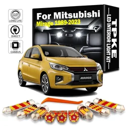 TPKE For For Mitsubishi Mirage 1989- 2017 2018 2019 2020 2021 2022 2023 Car LED Bulb Interior Map Roof Number Plate Light Kit