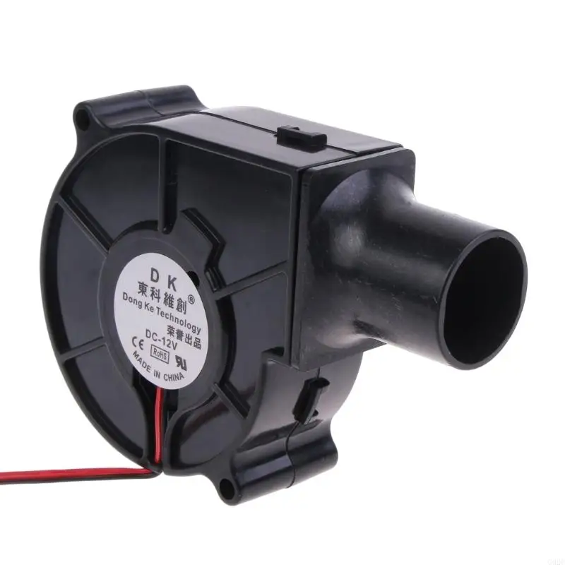 G92C Fascing Metal BBQ Blower Charcoal Chimney Starter Cooking Barbecue Electric Fan 5V 12V 24V 24V 75mm BBQ Vel a