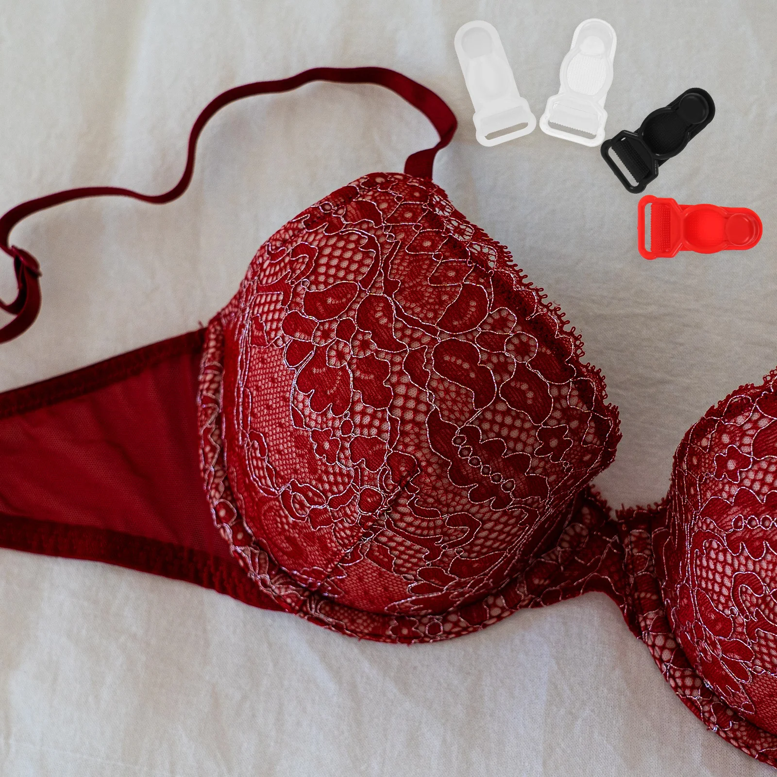 

80Pcs Sock Clamps Garter Strap Buckle Adjustable Sock Clip Men Women Non-Slip Garters Buckle Strap Adjustment Clip