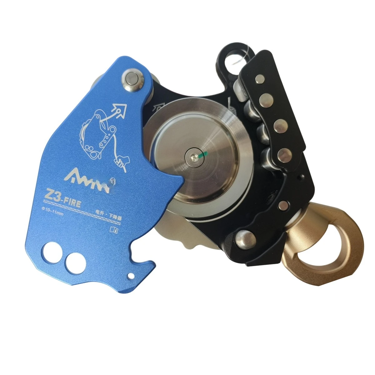 

Awah Z3 Ascent Descent Device Lift Retarder Climber for 30kg-285kg Wokring Load Installed Conditioner Aerial Work Outdoor